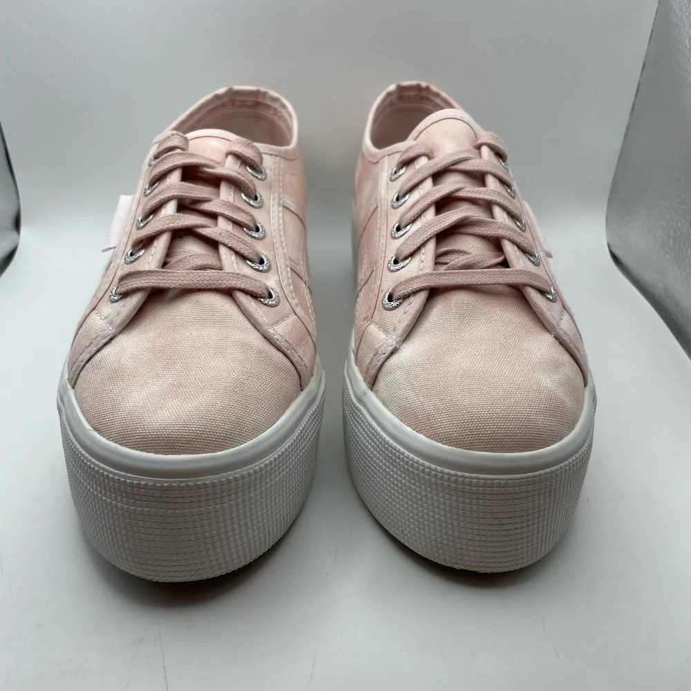 Superga pink marble platform sneakers women’s EU 37